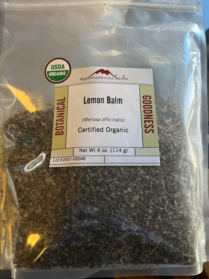 Mellow Moments | Anxiety Support Tea Blend with Lemon Balm & Ashwagandha