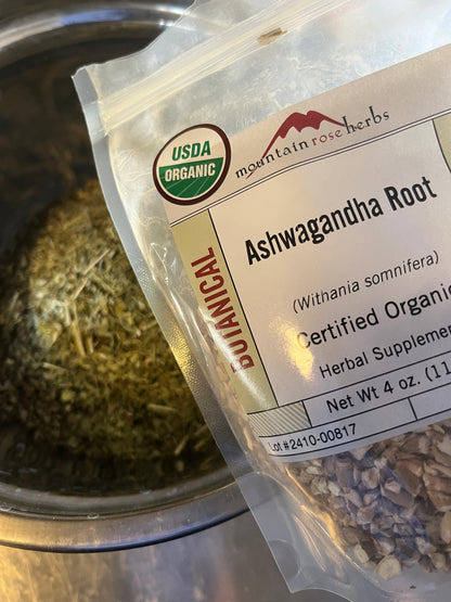 Mellow Moments | Anxiety Support Tea Blend with Lemon Balm & Ashwagandha