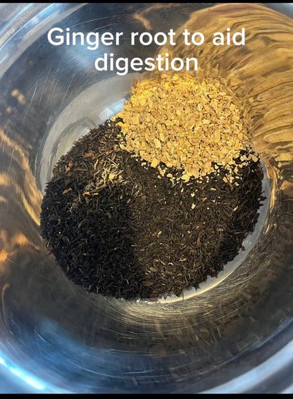 Soothing Sips – Peppermint and Ginger Digestive Support Tea